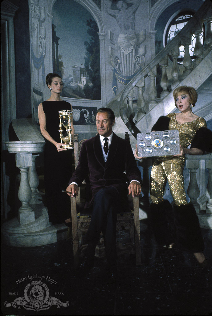 Still of Capucine and Rex Harrison in The Honey Pot (1967)