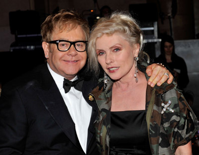 Deborah Harry and Elton John