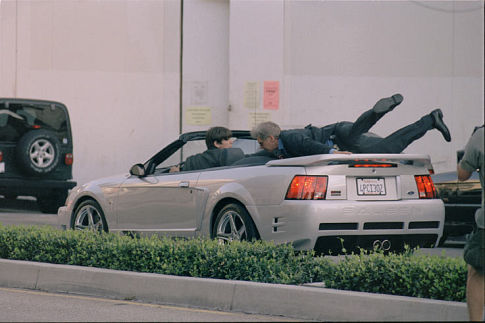 Still of Harrison Ford and Josh Hartnett in Hollywood Homicide (2003)