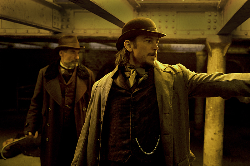 Still of Timothy Dalton and Josh Hartnett in Penny Dreadful (2014)