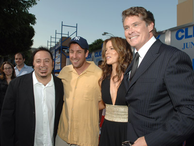 Kate Beckinsale, Adam Sandler, David Hasselhoff and Frank Coraci at event of Klik! Arba gyvenimas pagreitintai (2006)