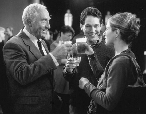 Still of Jennifer Aniston, Nigel Hawthorne and Paul Rudd in The Object of My Affection (1998)