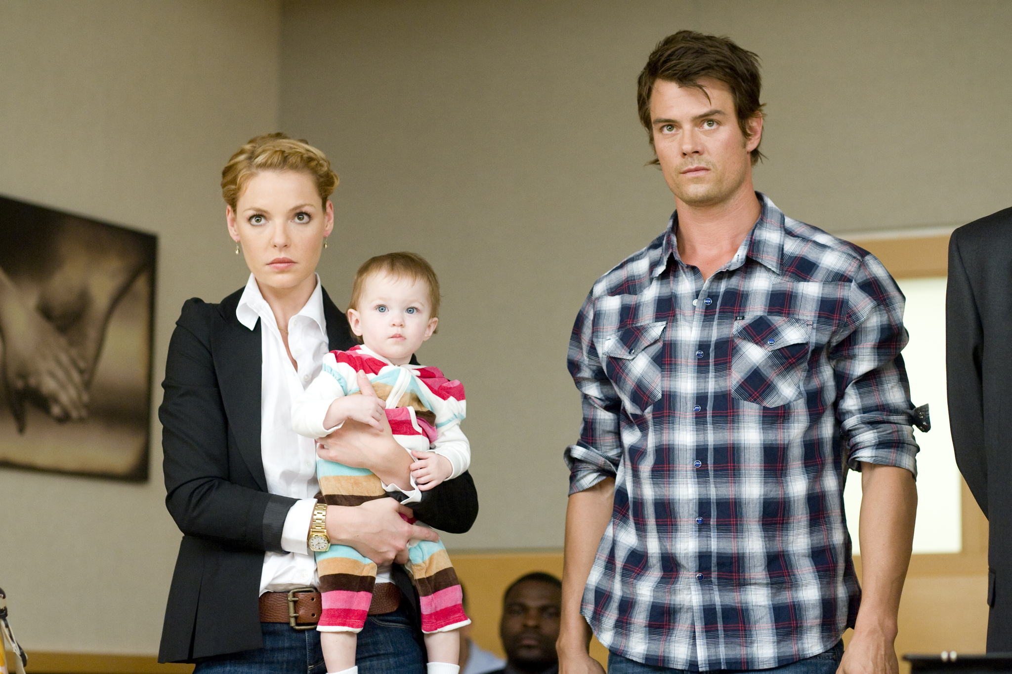 Still of Katherine Heigl and Josh Duhamel in Po vieno stogu (2010)