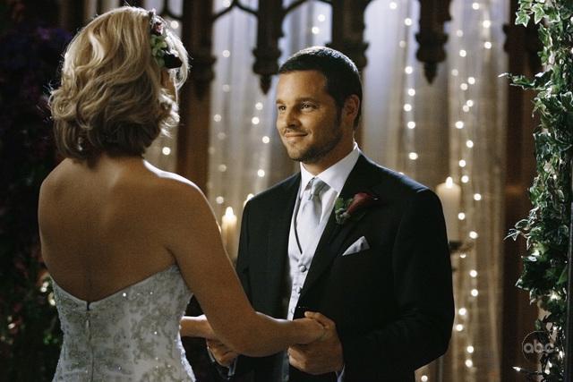 Still of Katherine Heigl and Justin Chambers in Grei anatomija (2005)