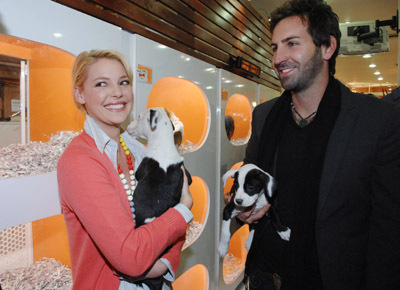 Katherine Heigl and Josh Kelley