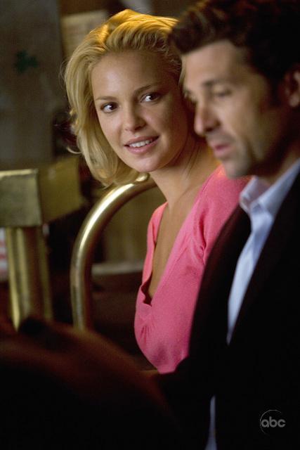 Patrick Dempsey and Katherine Heigl in Grei anatomija (2005)