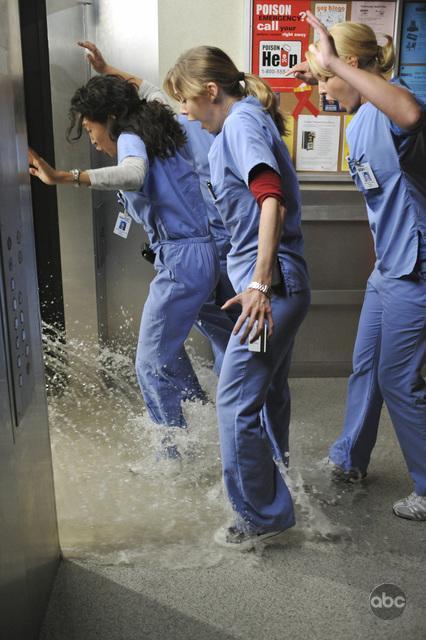 Still of Katherine Heigl, Sandra Oh and Ellen Pompeo in Grei anatomija (2005)