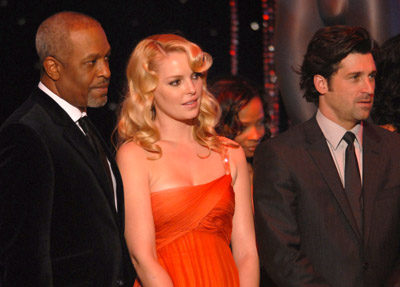Patrick Dempsey, Katherine Heigl and James Pickens Jr. at event of 13th Annual Screen Actors Guild Awards (2007)