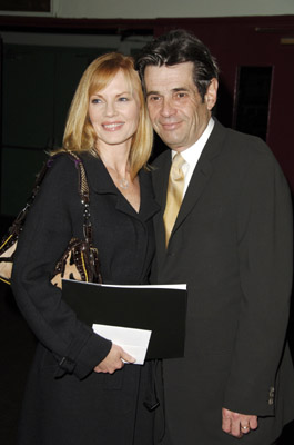 Marg Helgenberger and Alan Rosenberg