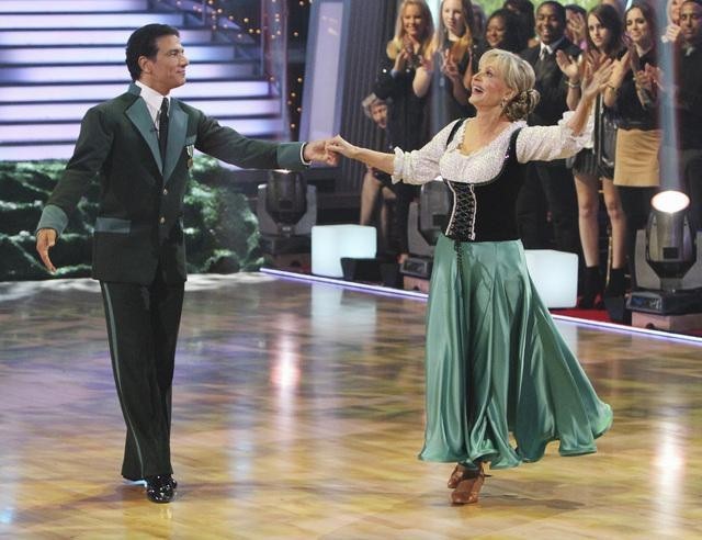 Still of Florence Henderson and Corky Ballas in Dancing with the Stars (2005)