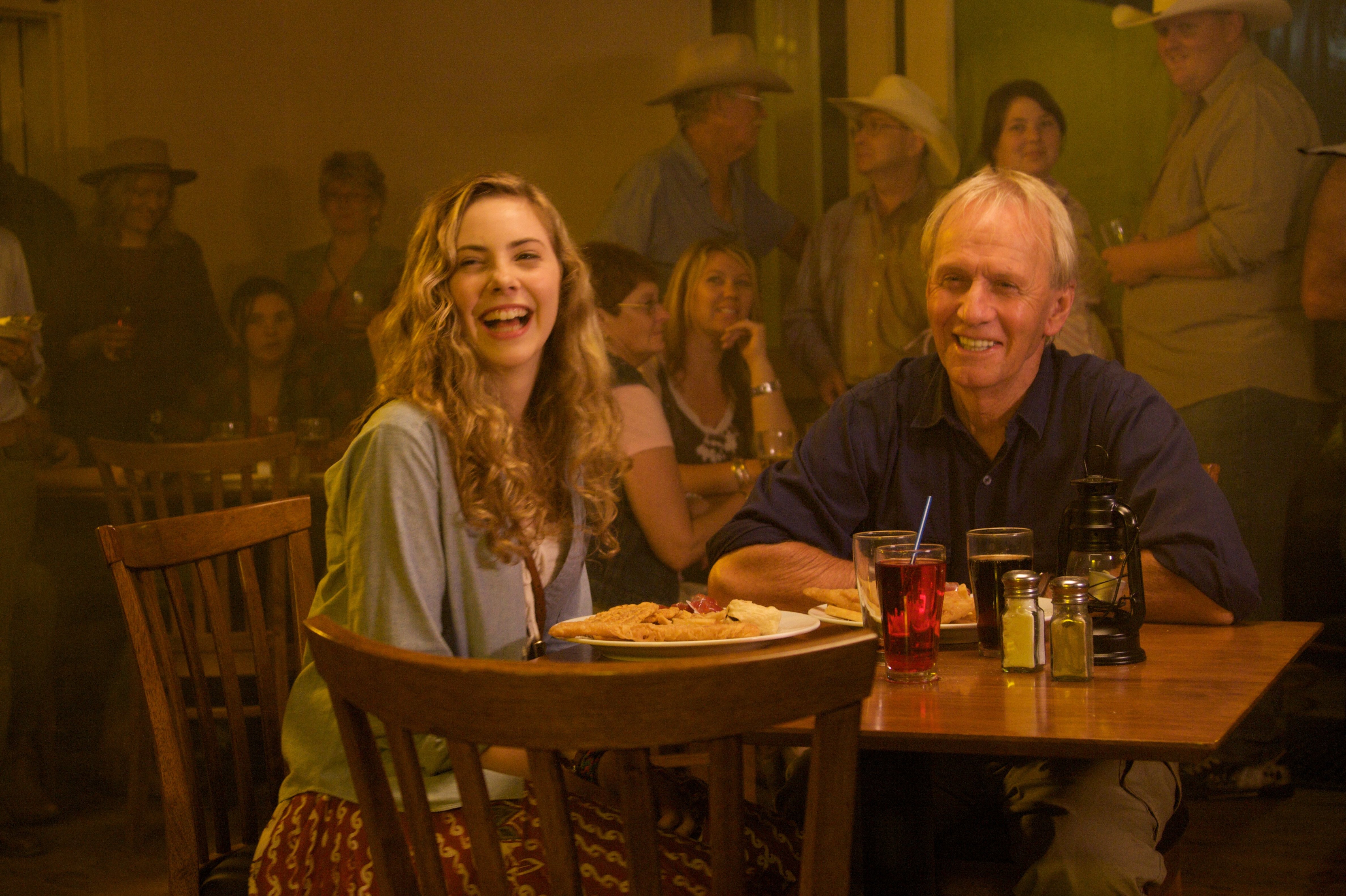Paul Hogan and Morgan Griffin in Charlie & Boots (2009)