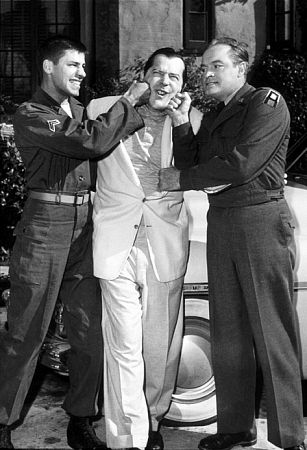 Bob Hope with Milton Berle and Jerry Lewis, 1952.