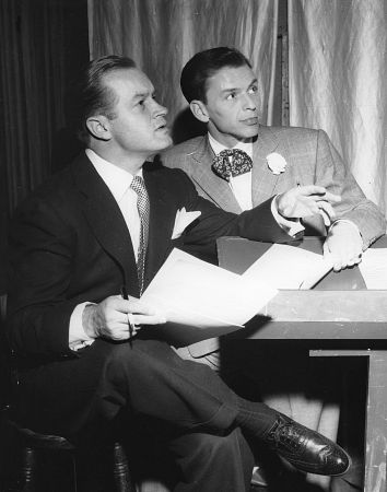 Frank Sinatra, BOB HOPE SHOW, NBC Photo, early 1948, **I.V.