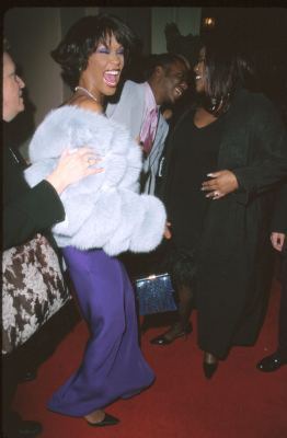 Whitney Houston and Bobby Brown