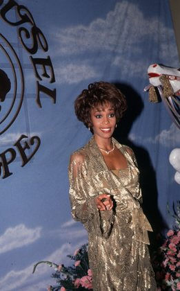 Whitney Houston at the Carousel Ball