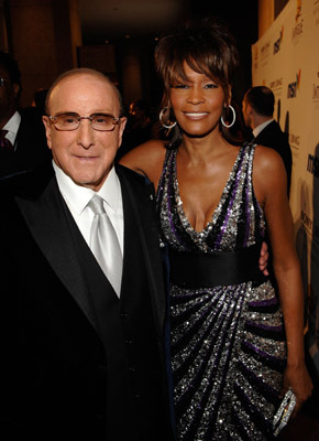 Whitney Houston and Clive Davis