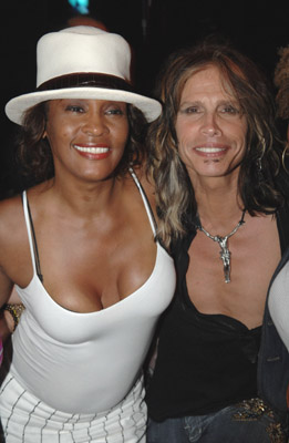 Whitney Houston and Steven Tyler