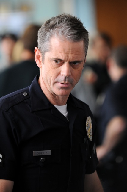 C. Thomas Howell as Officer Dewey in TNT's 
