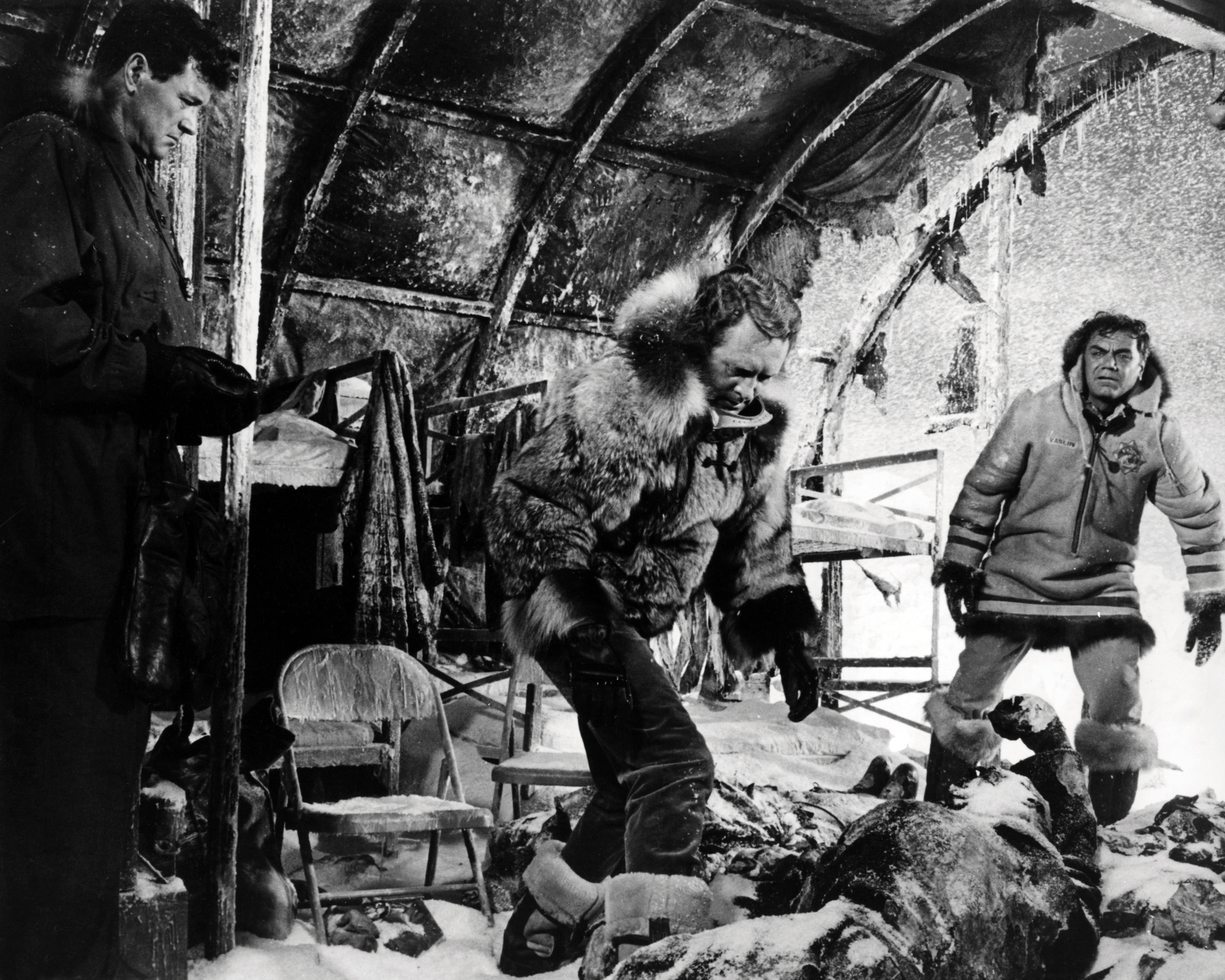 Still of Ernest Borgnine, Rock Hudson and Patrick McGoohan in Ice Station Zebra (1968)