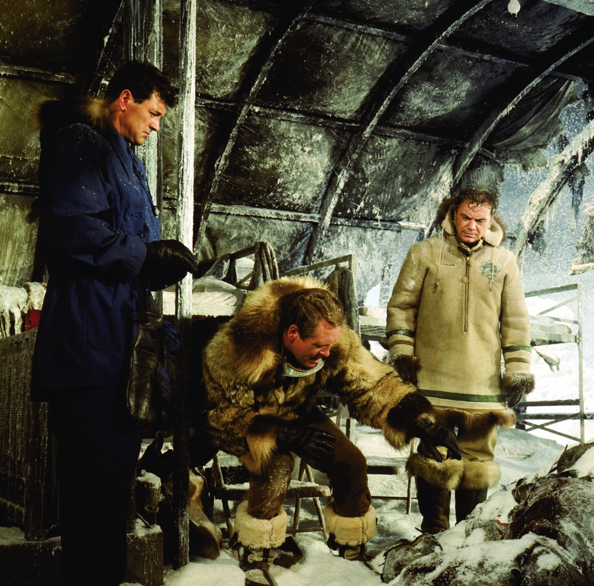 Still of Ernest Borgnine, Rock Hudson and Patrick McGoohan in Ice Station Zebra (1968)