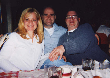 Bonnie Hunt, husband John Murphy, and Tim O'Malley