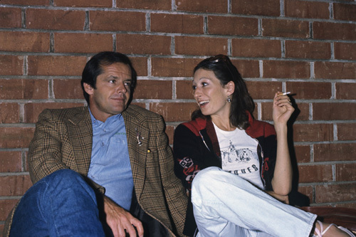 Jack Nicholson and Anjelica Huston circa 1970s