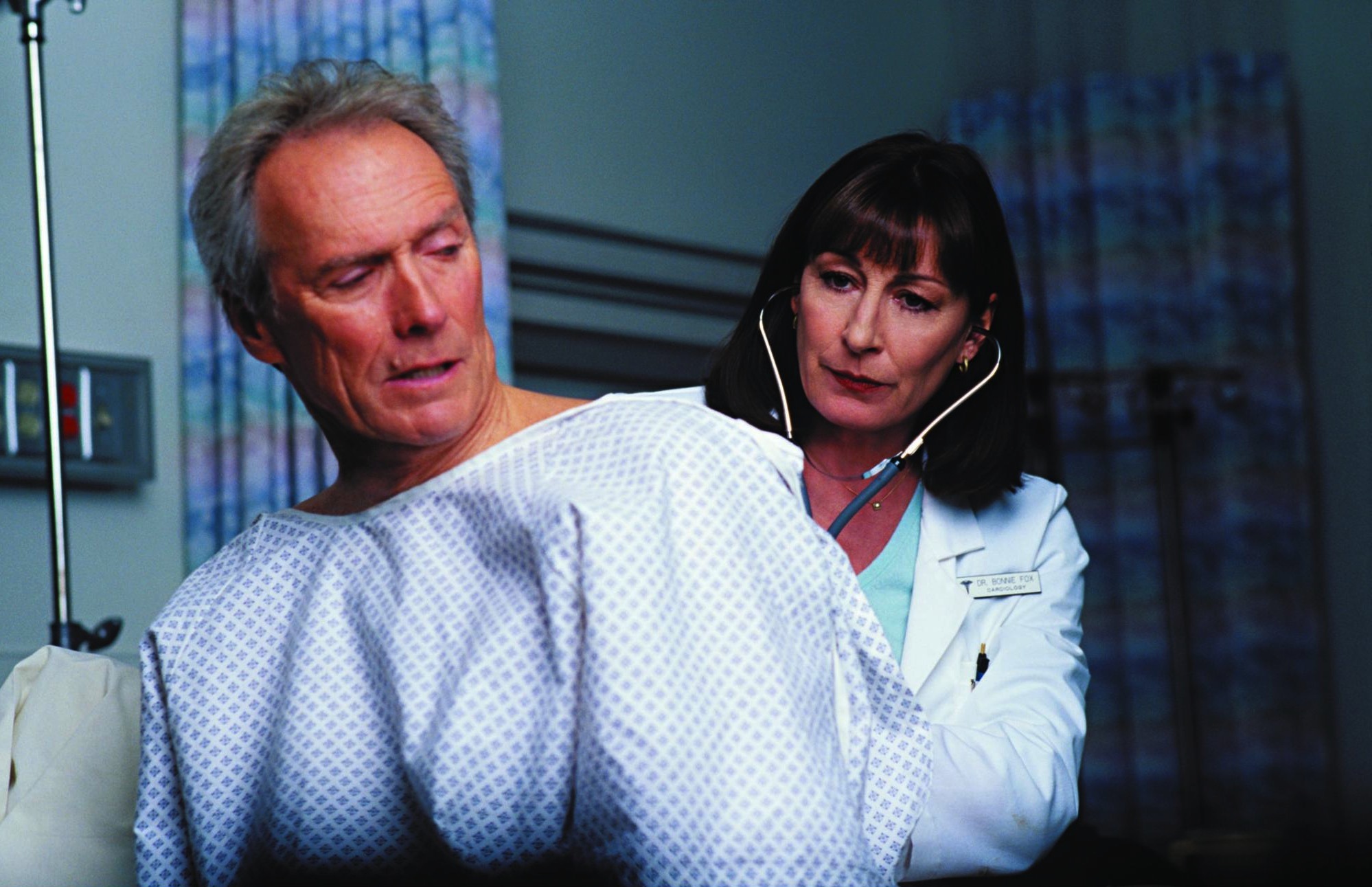 Still of Clint Eastwood and Anjelica Huston in Blood Work (2002)