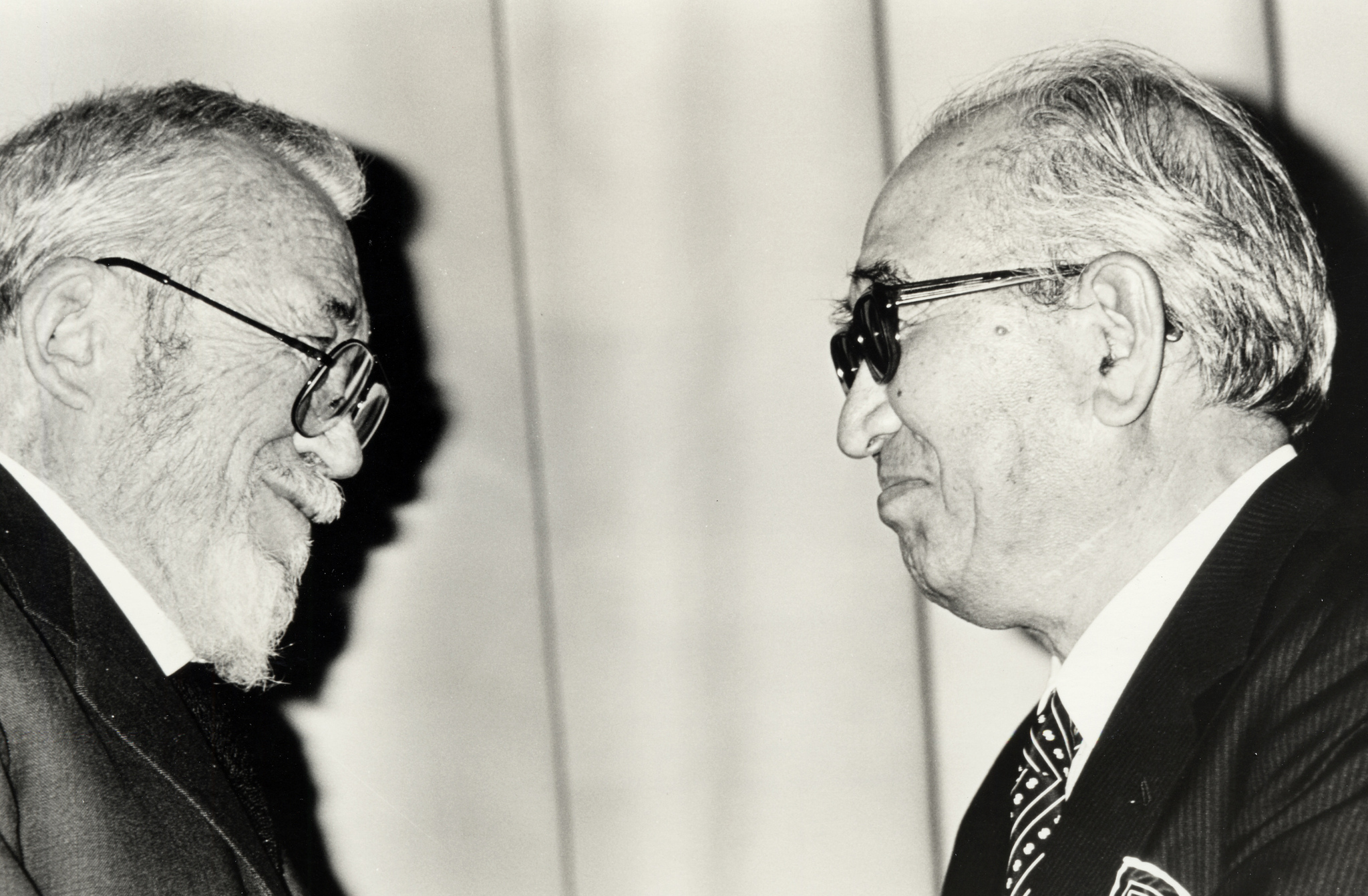 Akira Kurosawa and John Huston