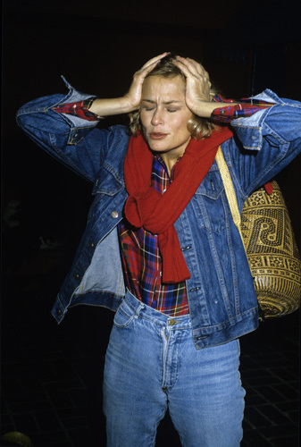 Lauren Hutton circa 1980s