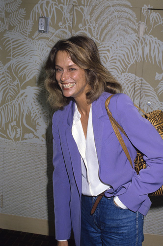 Lauren Hutton circa 1980