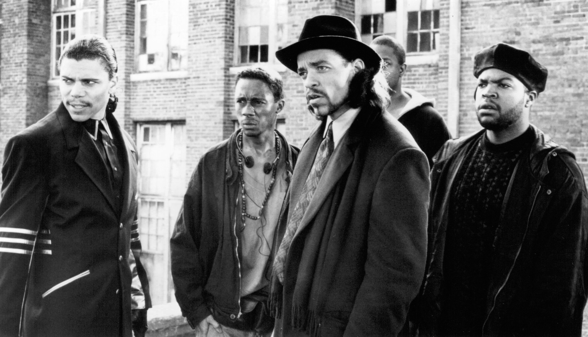 Still of Ice Cube and Ice-T in Trespass (1992)