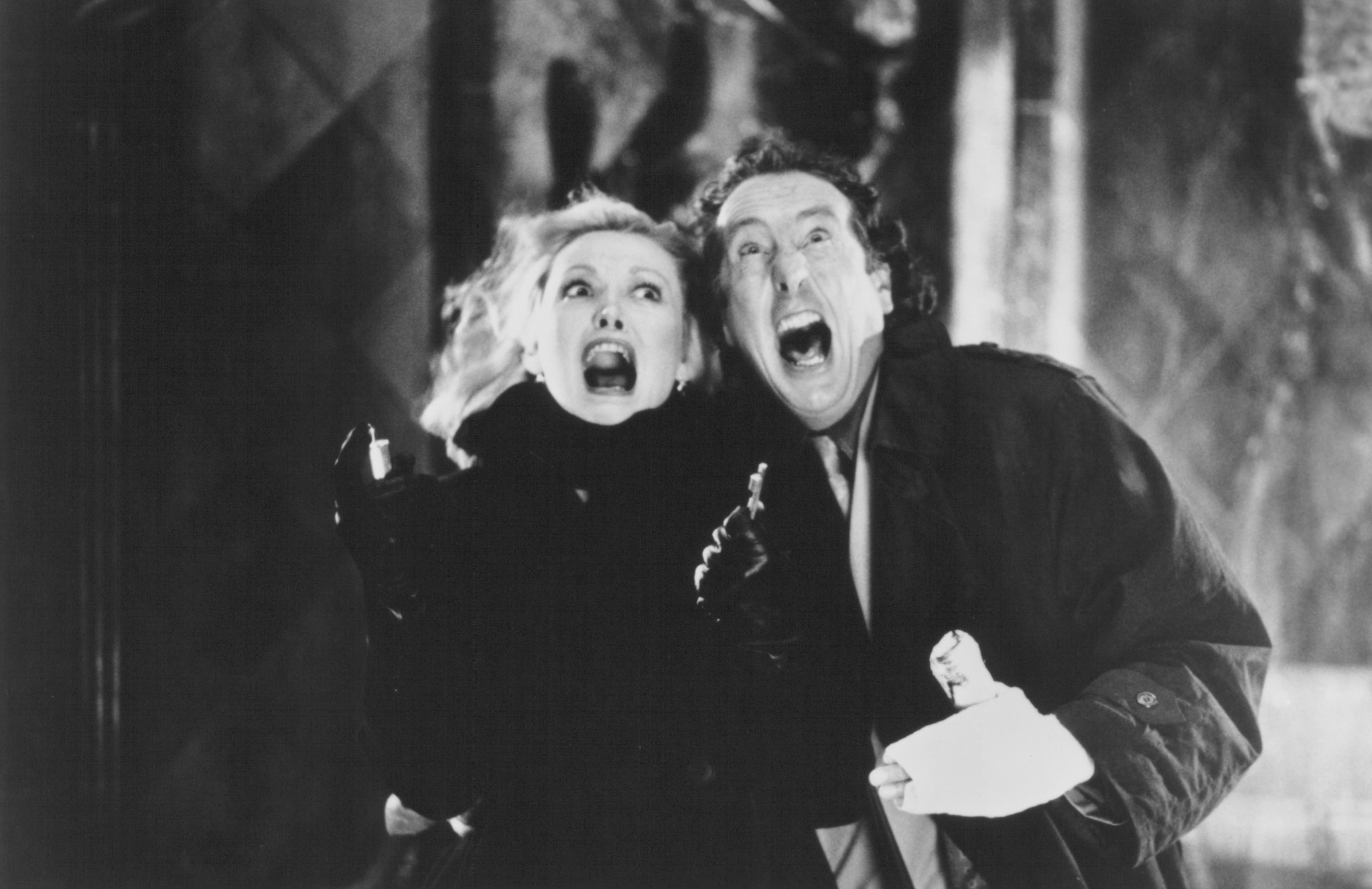 Still of Eric Idle and Cathy Moriarty in Casper (1995)