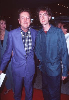 Eric Idle and his son, Carey