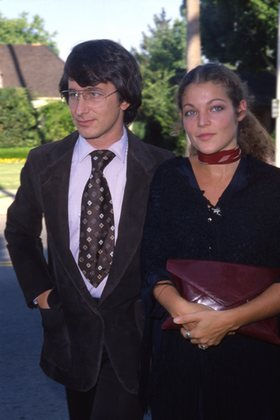Steven Spielberg and first wife Amy Irving circa 1980