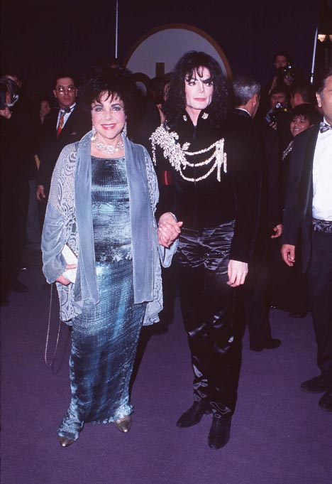 Elizabeth Taylor and Michael Jackson