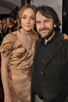 Peter Jackson and Saoirse Ronan at event of The Lovely Bones (2009)