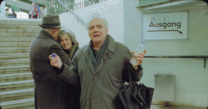 Still of Irène Jacob, Bruno Ganz and Michel Piccoli in Trilogia II: I skoni tou hronou (2008)