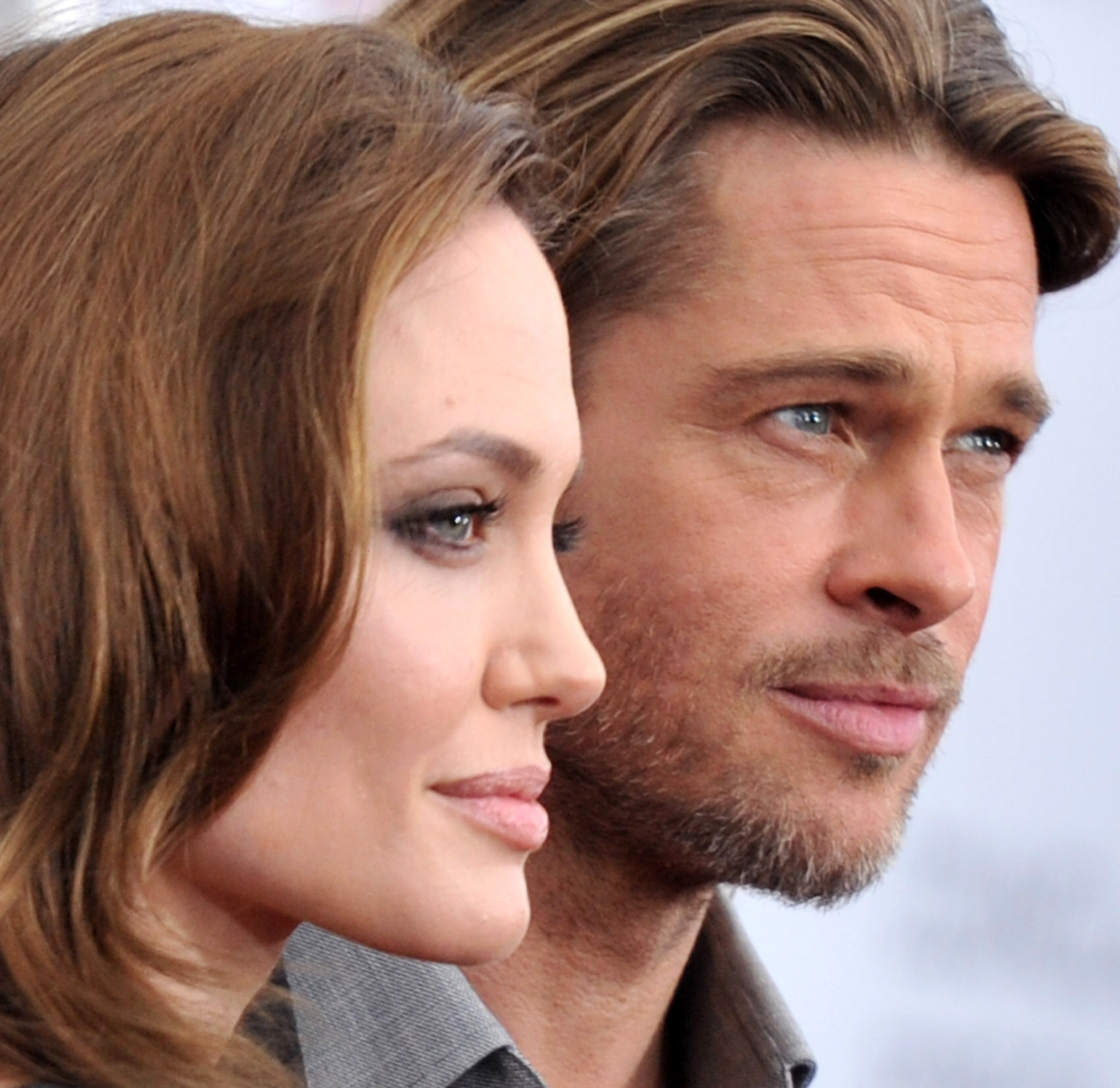 Brad Pitt and Angelina Jolie at event of In the Land of Blood and Honey (2011)