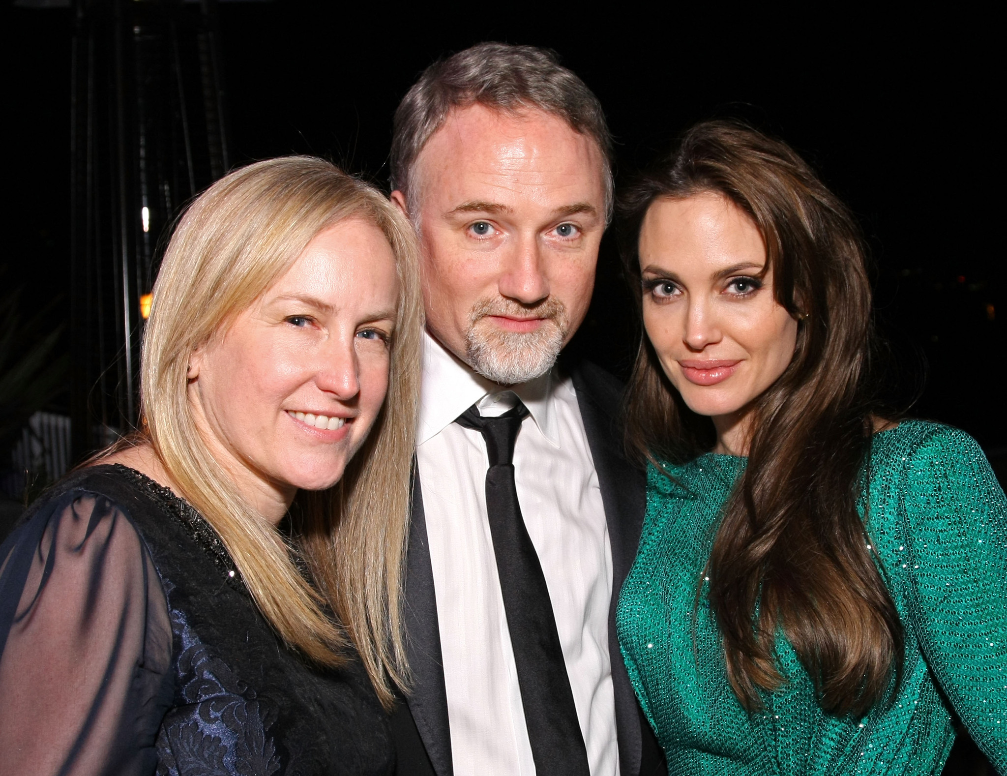 David Fincher and Angelina Jolie