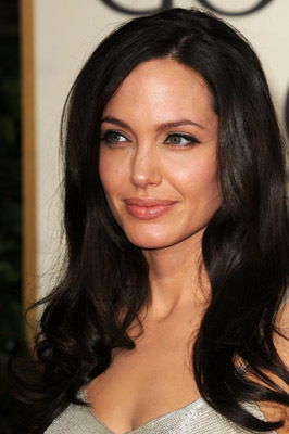 Angelina Jolie at event of The 66th Annual Golden Globe Awards (2009)