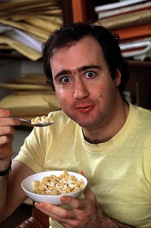 Andy Kaufman at home