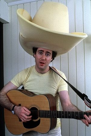 Andy Kaufman at home