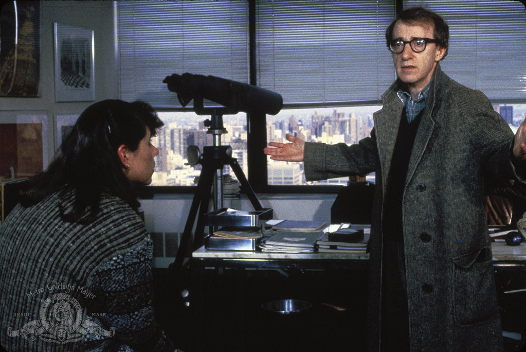 Still of Woody Allen and Julie Kavner in Hannah and Her Sisters (1986)