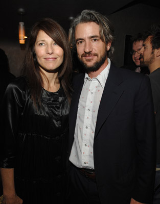 Dermot Mulroney and Catherine Keener at event of God Grew Tired of Us: The Story of Lost Boys of Sudan (2006)