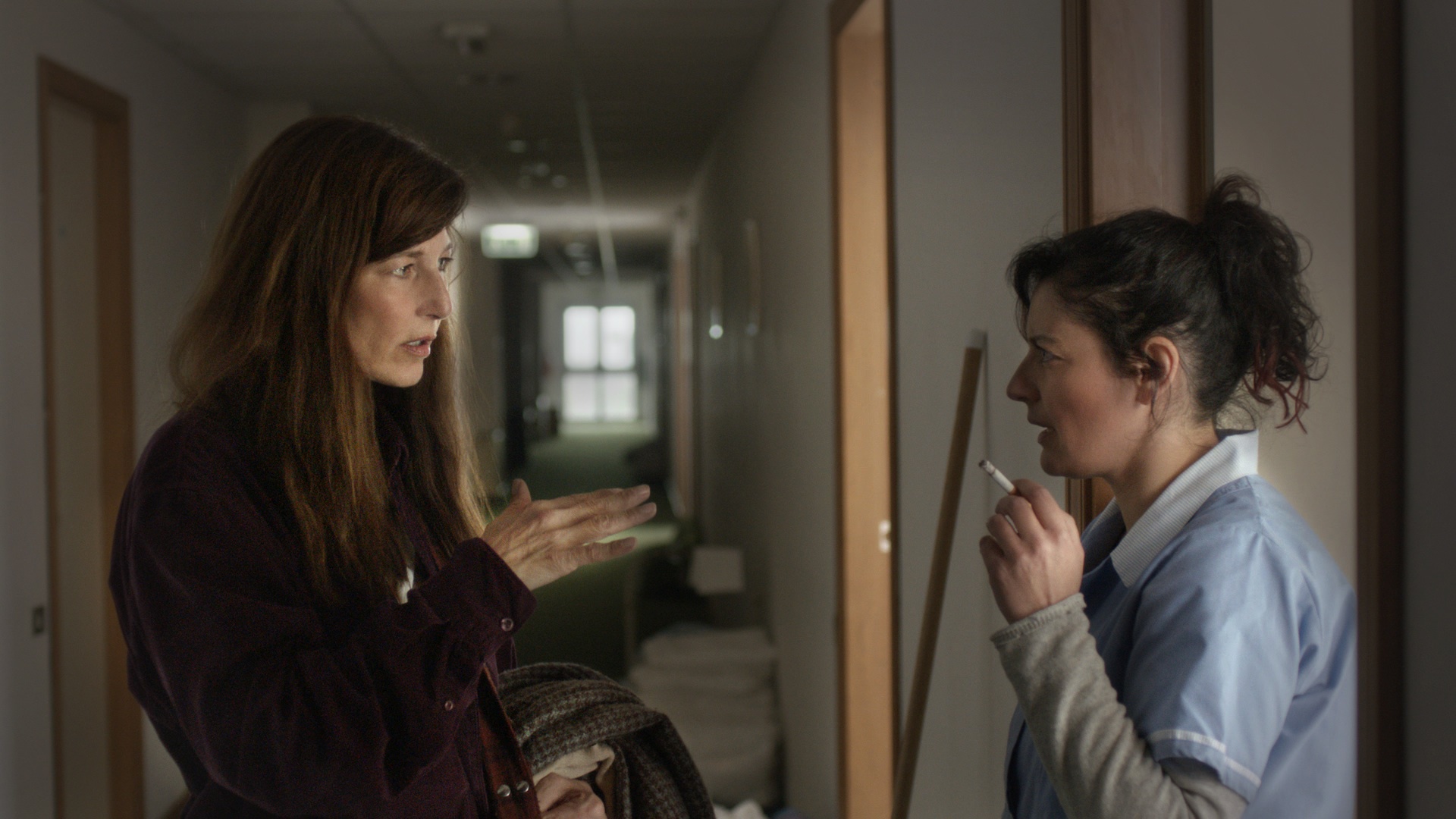 Still of Catherine Keener and Luana Toscano in War Story (2014)