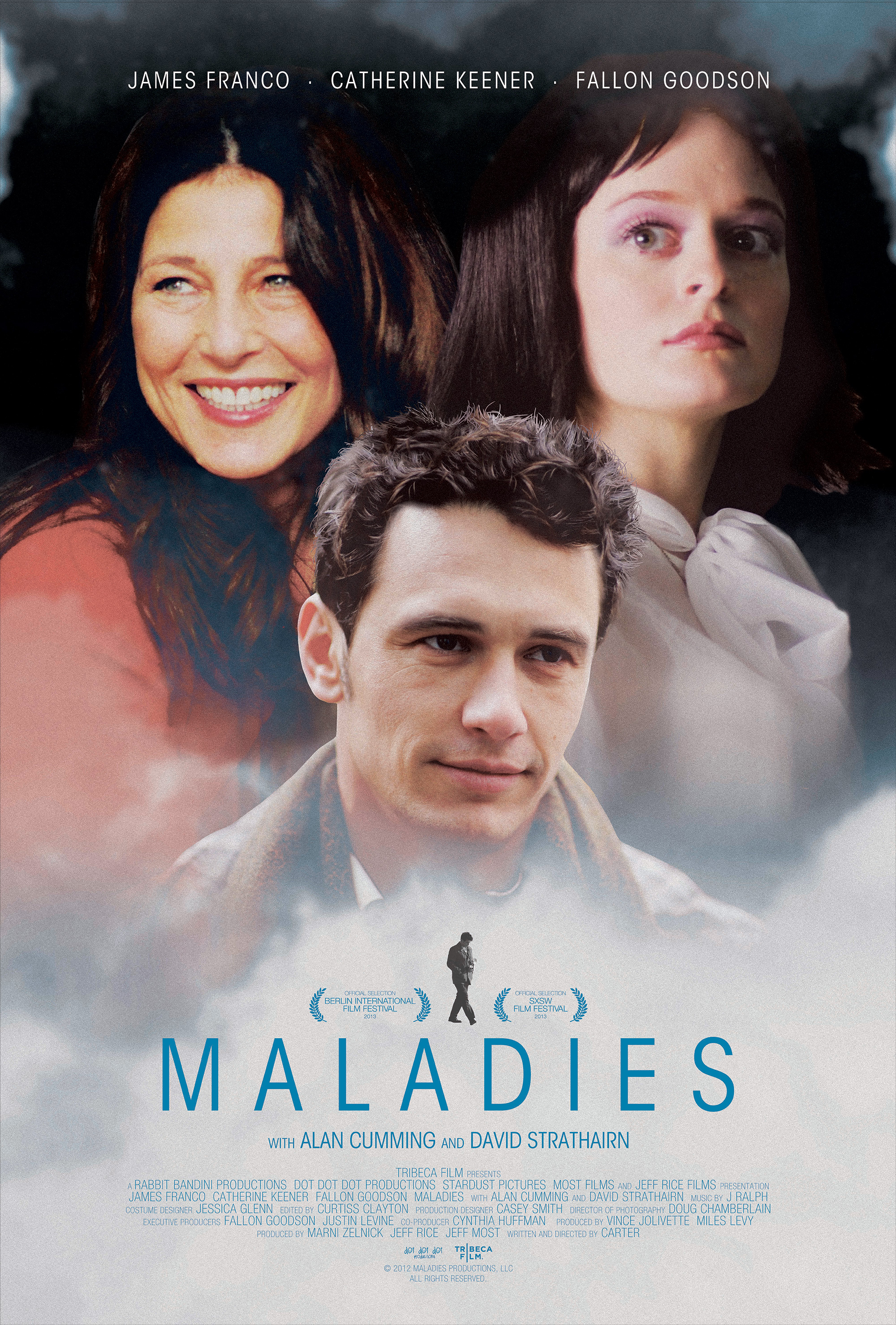 Catherine Keener, James Franco and Fallon Goodson in Maladies (2012)