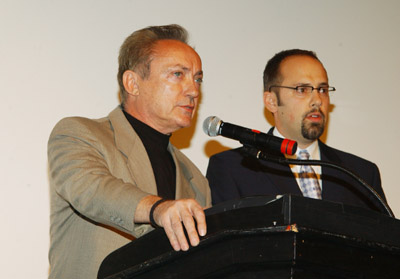 Udo Kier and Carl Spence at event of Wah-Wah (2005)