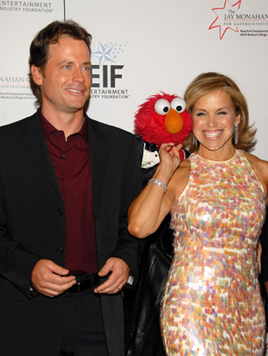 Greg Kinnear and Katie Couric