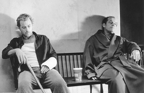 Still of Jack Nicholson and Greg Kinnear in Kaip bus, taip gerai (1997)