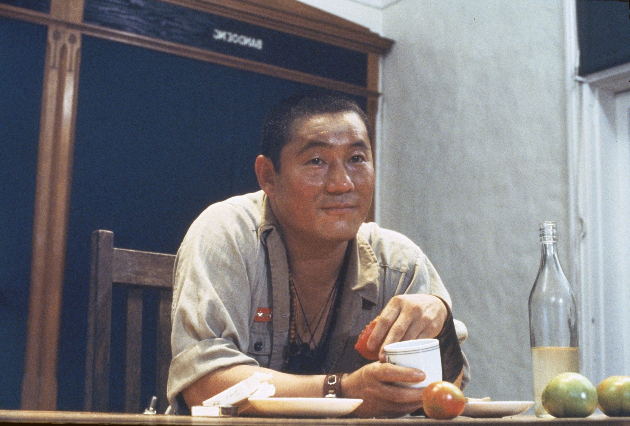 Still of Takeshi Kitano in Merry Christmas Mr. Lawrence (1983)